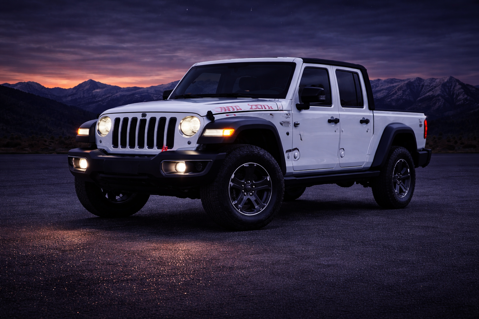 Jeep available for rent at Joyryde Denver